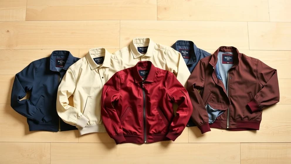 Lyle and Scott jacka för varje säsong